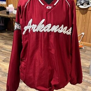 Arkansas Red Windbreaker Jacket